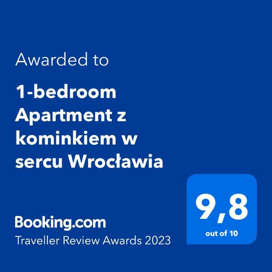Apartment Z Kominkiem W Sercu Wroclawia Breslávia Exterior foto
